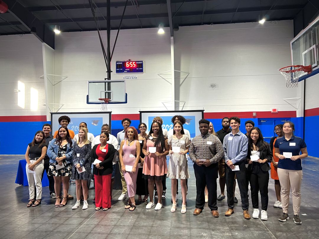 The Boys & Girls Clubs of Sarasota and DeSoto Counties scholarship recipients