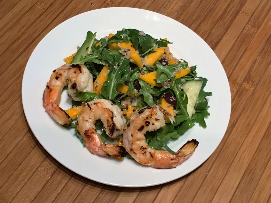 Mango salad w shrimp pbce2c