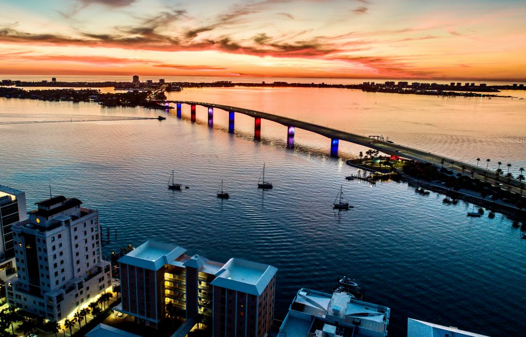 At Project Pride SRQ and Equality Florida's "Emergency Say Gay" rally on Sunday, Feb. 27, a 700-foot pride flag will be displayed at the Ringling Bridge.