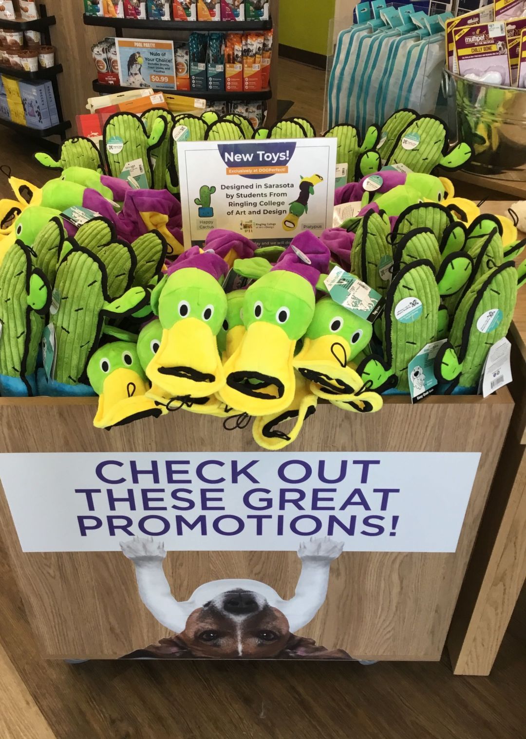 DOGPerfect has locations in Lakewood Ranch, University Town Center and The Landings; you can buy Ringling College students' designs at each one.