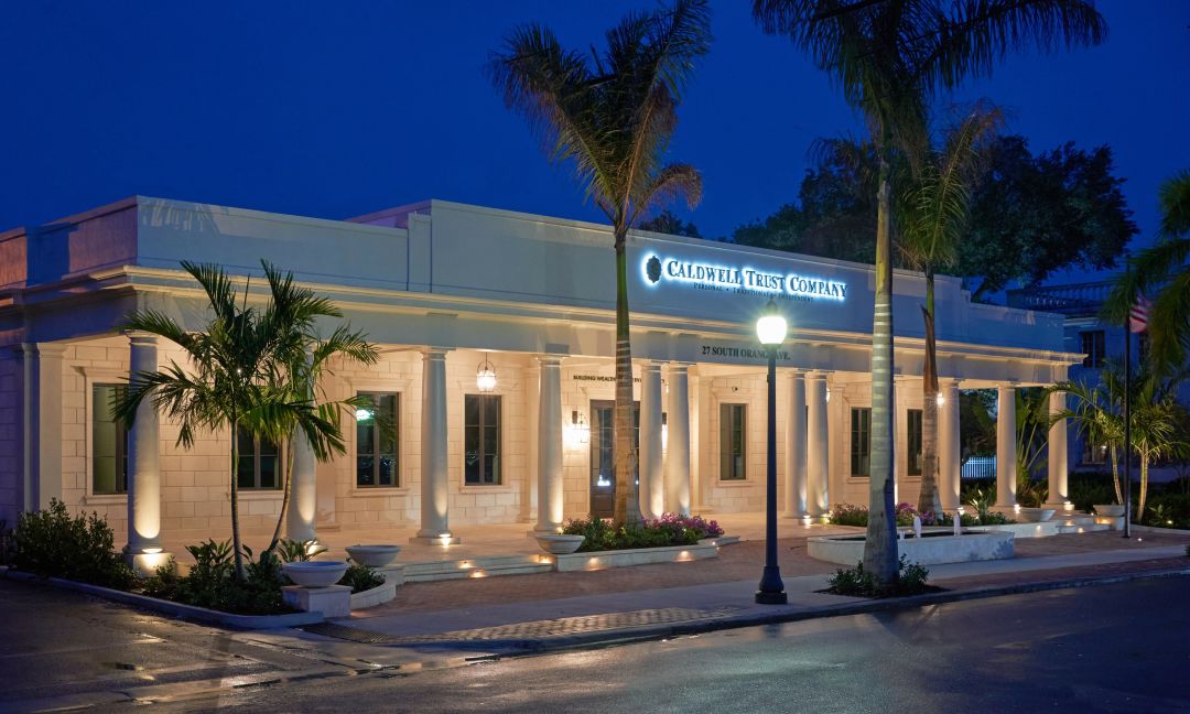 Caldwell Trust's new downtown Sarasota office space.