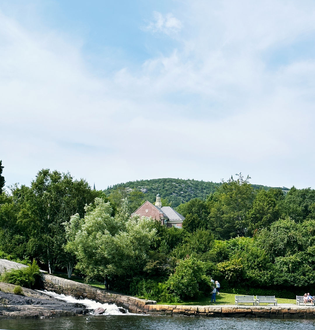 Camden is known as the place "where the mountains meet the sea."