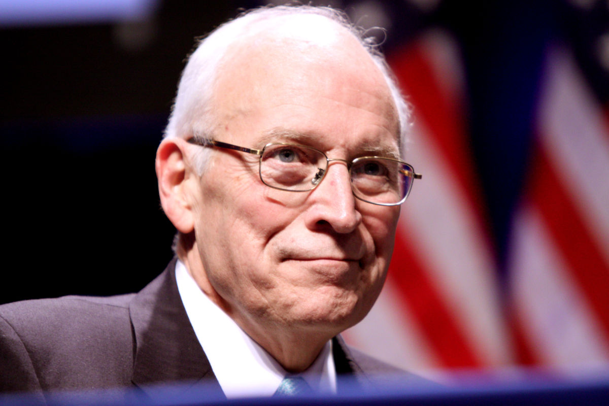 Dick cheney as mr potter