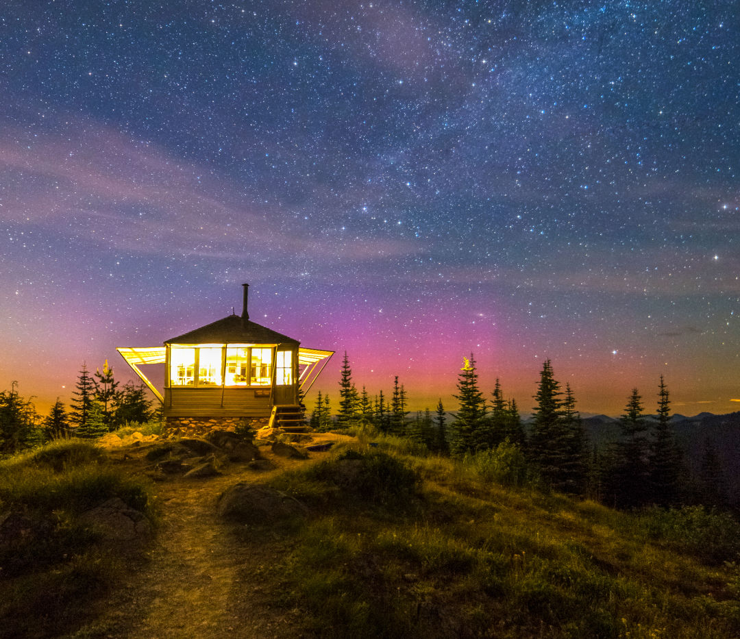 See Northern Lights in Olympic Peninsula, WA