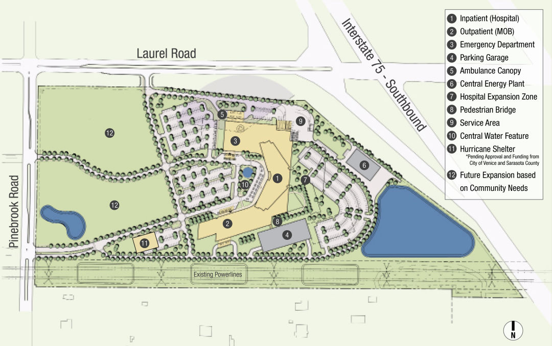 Sarasota Memorial Hospital Campus Map