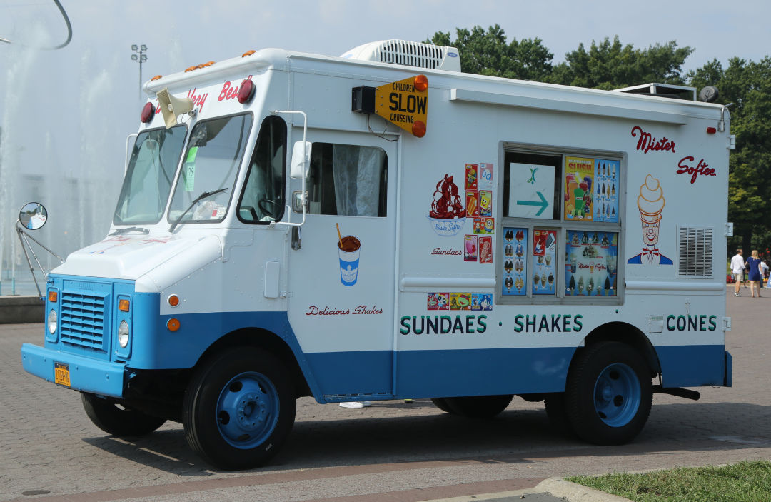 mr softee ice cream van