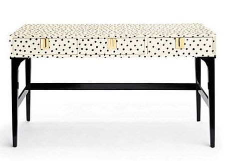 Kate spade polka dot downing desk b0dqim