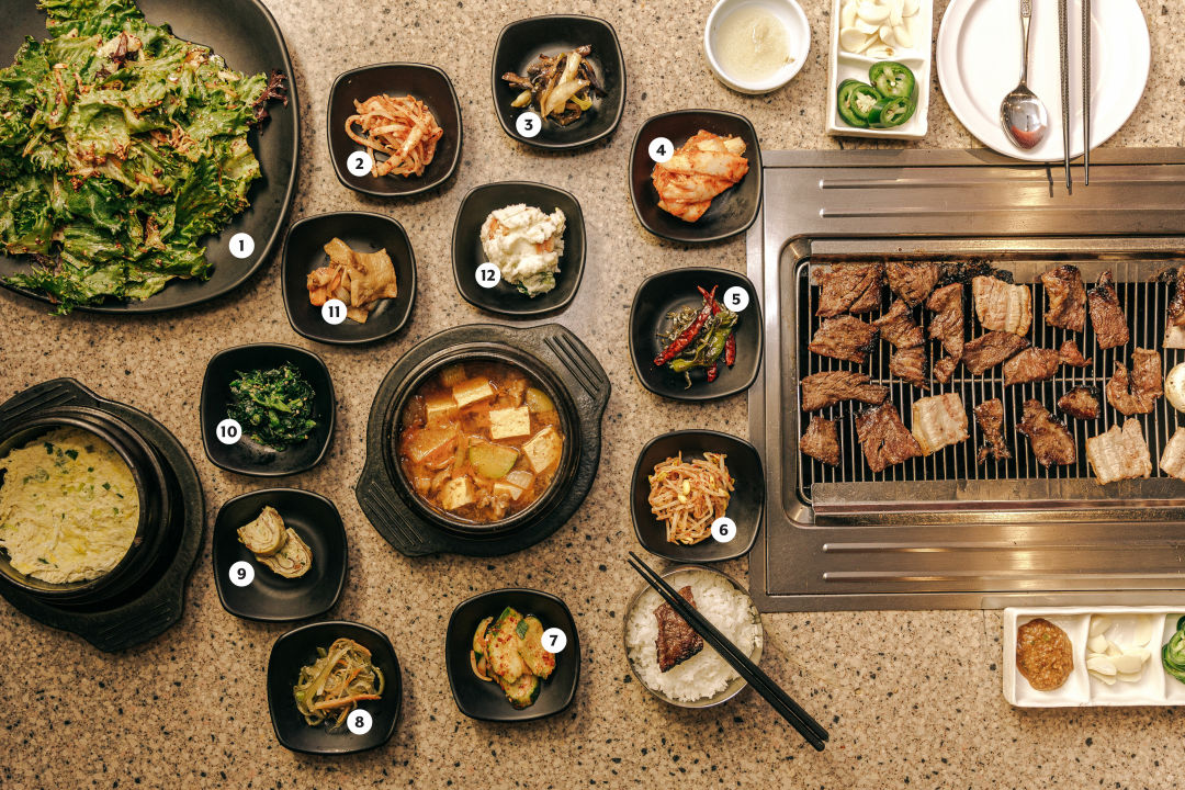 Korean BBQ and Yakiniku Japanese BBQ Tabletop Grill Restaurants