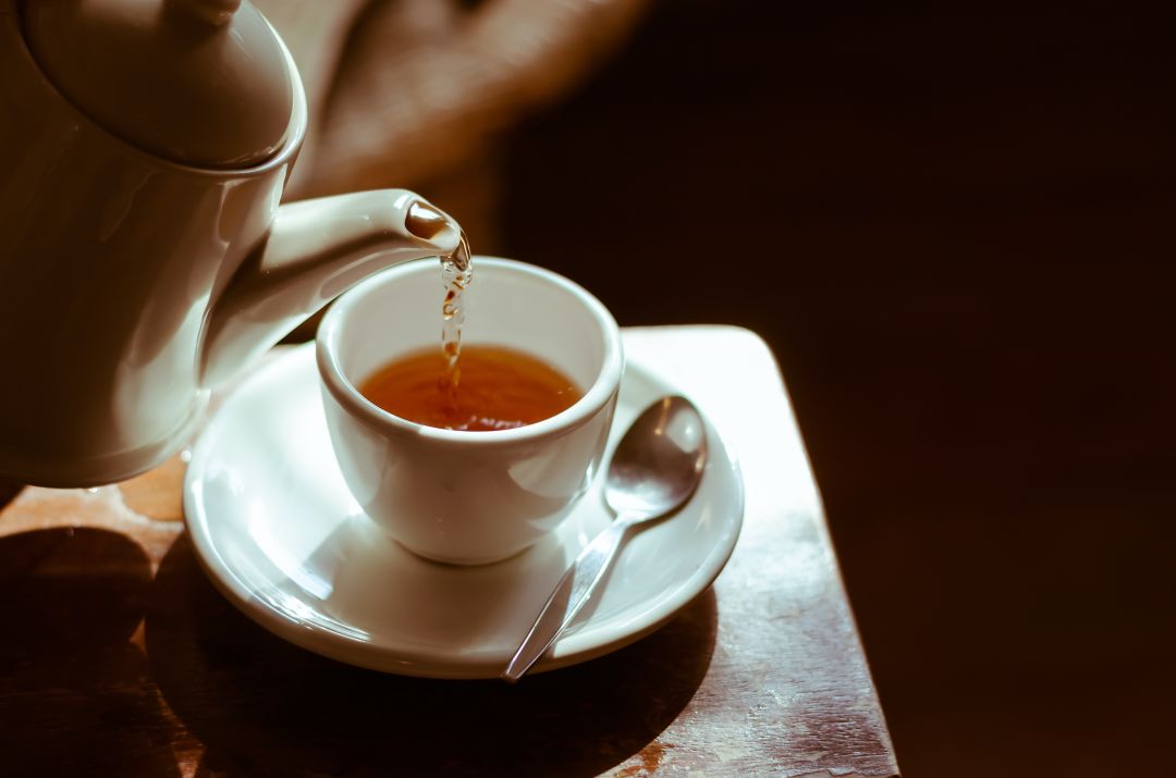 Chilly days call for warm tea.