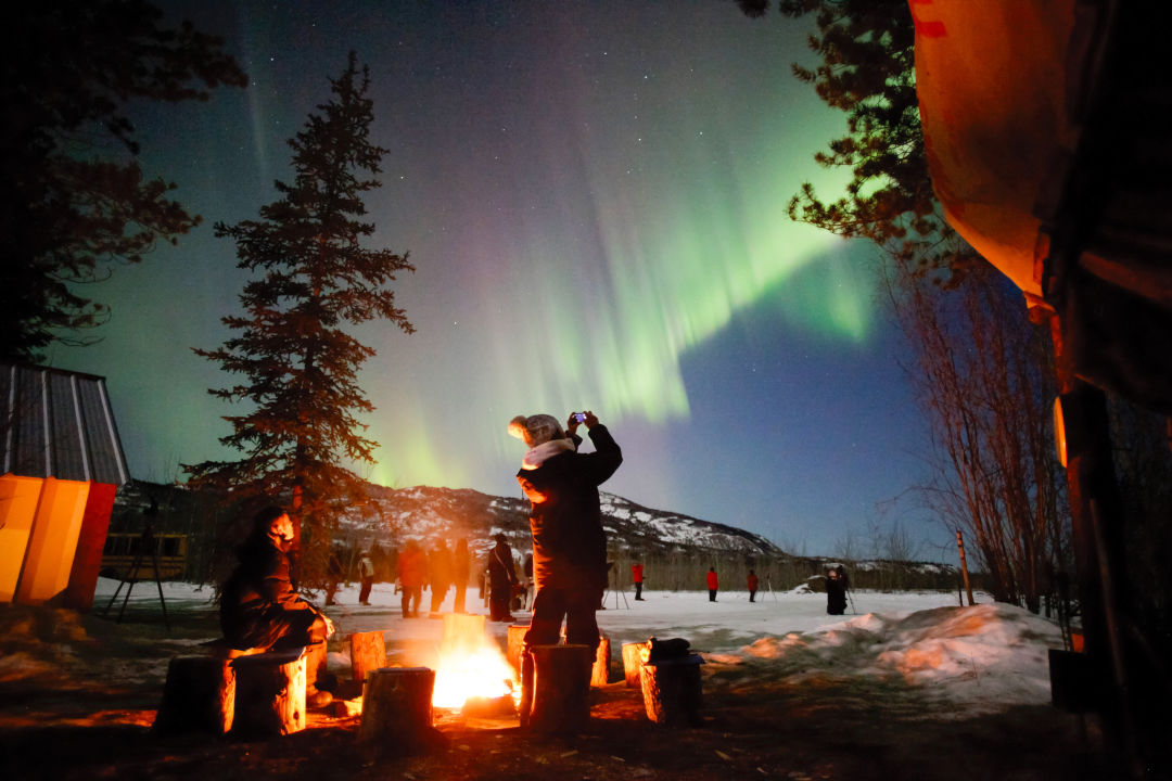 Aurorahut on X: A2. We have pretty fiery moments outside #Aurorahut when  we set up our fire pit & grill the fish we got by ice fishing inside the  #Aurorahut We have