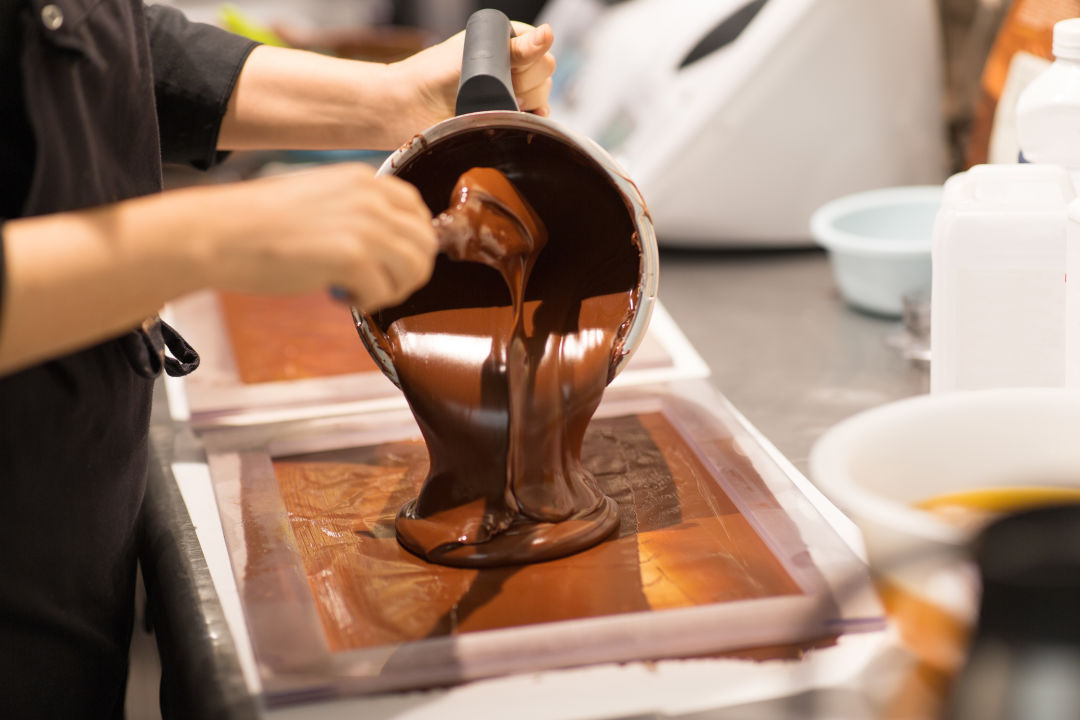 At the Faulhaber Fab Lab's chocolate-making workshop, guests can create their own custom confections.