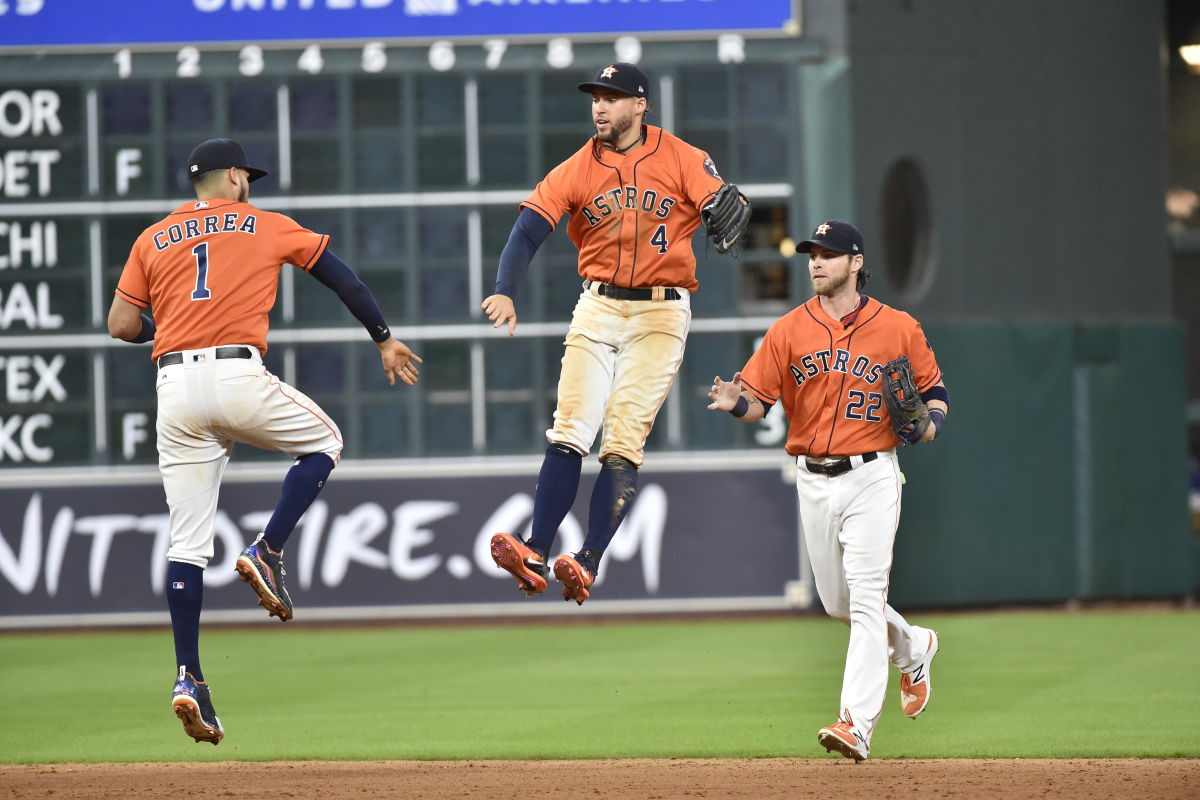 Yuli La Pina Gurriel Houston Astros Game-Used 2018 Players