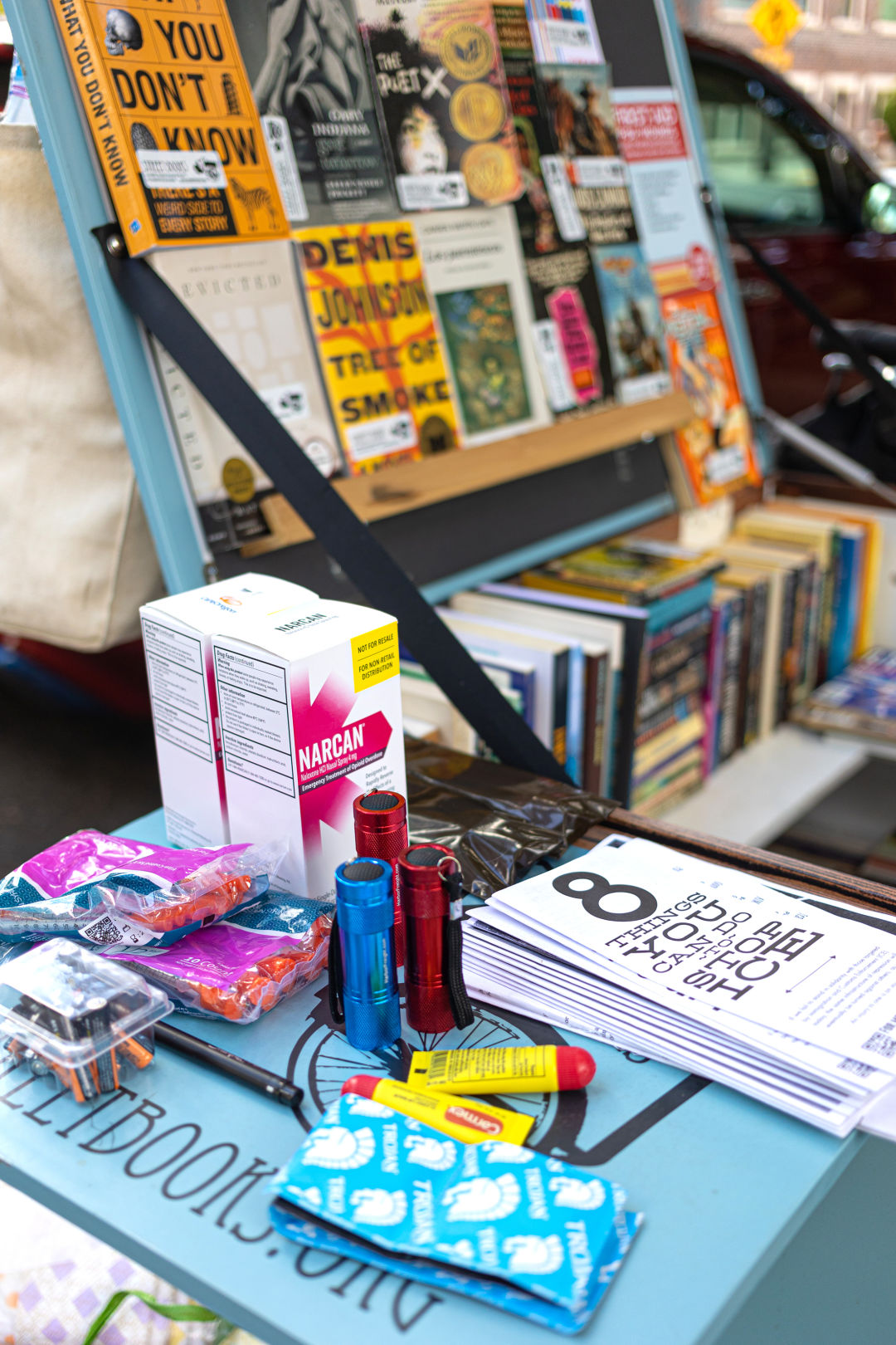 street-books-library-cart_michael-novak2_rdy8gb The Bike Library Connecting Portland’s Housed and Unhoused Residents