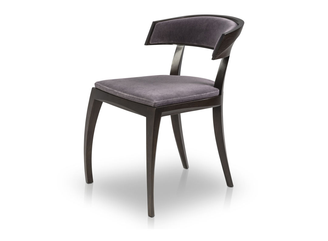 Avery chair   espresso walnut purple upholstery  02 c79vsb