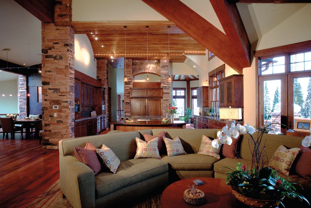 Park city winter 2013 home in the clouds living room interior iutsfh