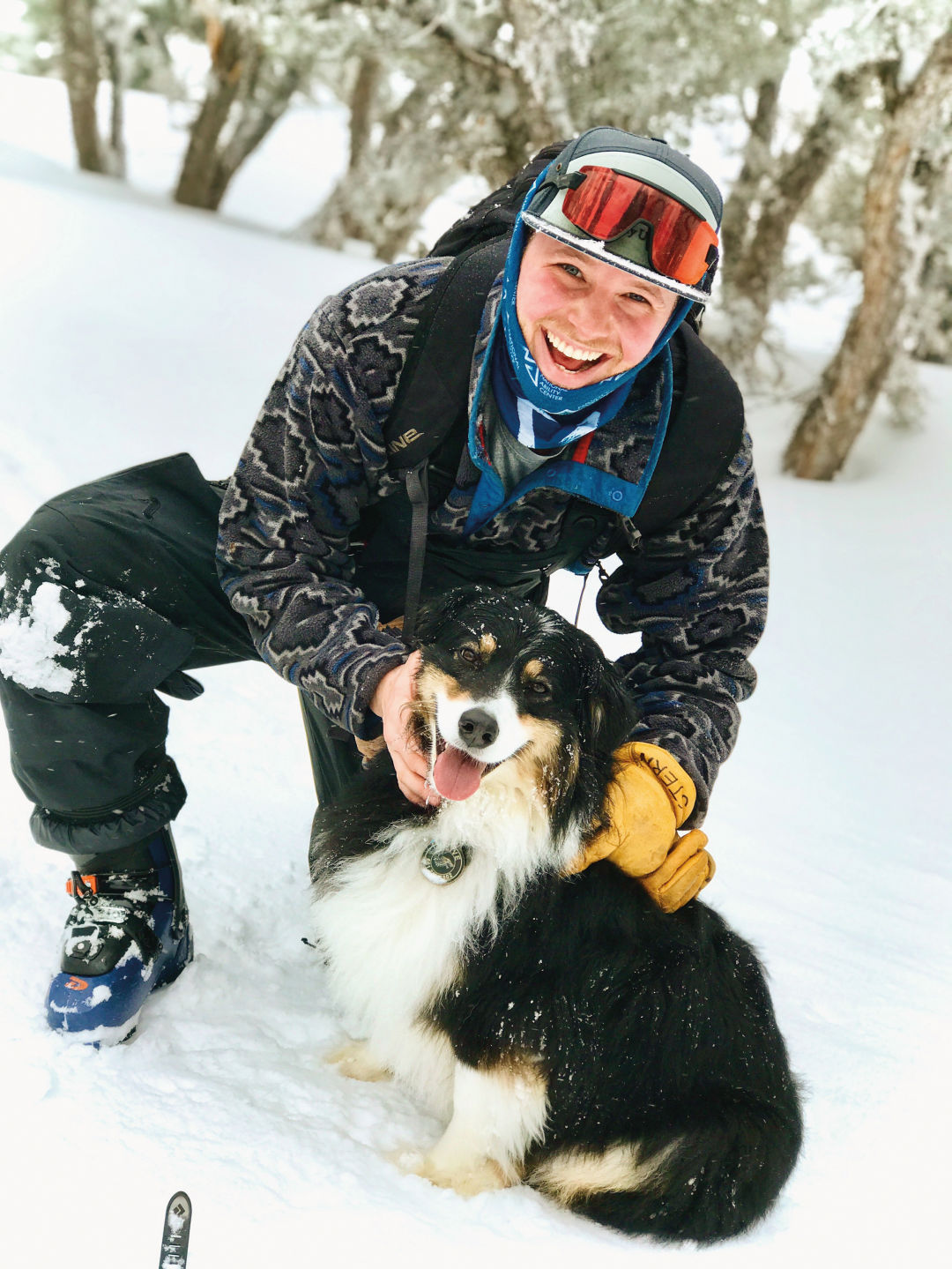 Danny Stern, Ski Patroller
