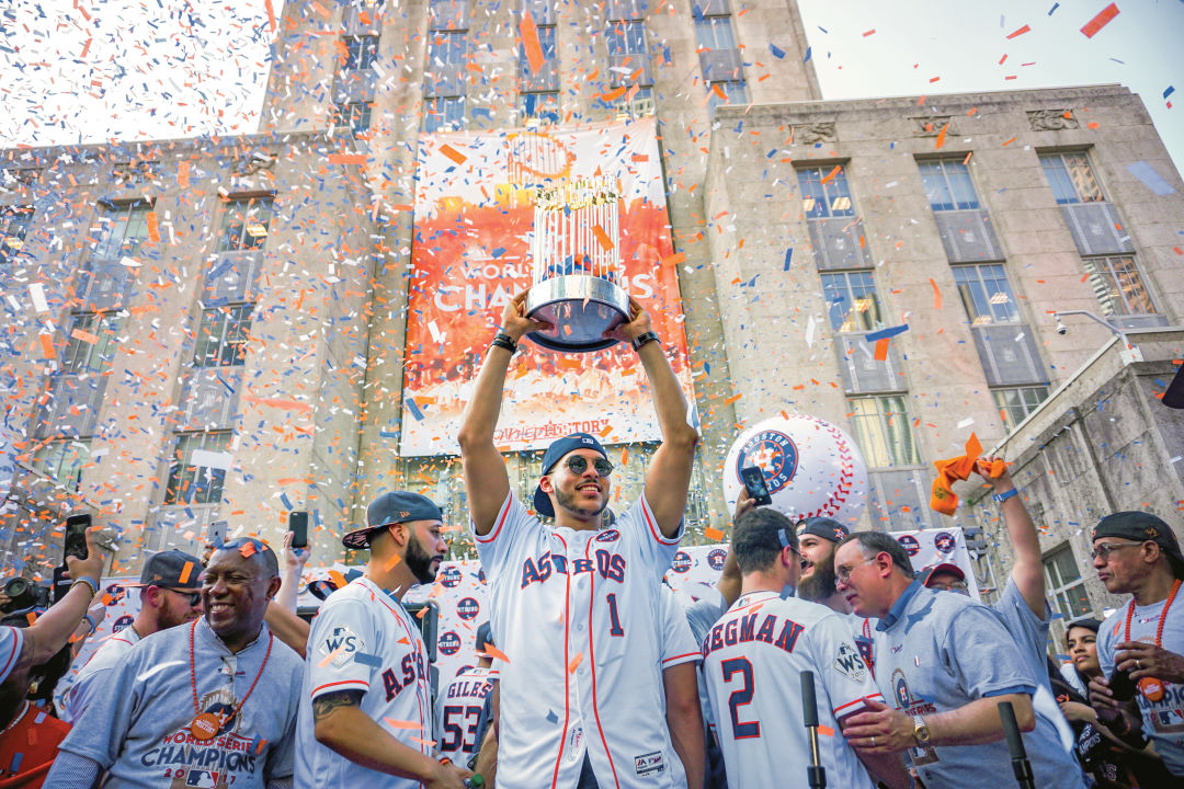 Houston Astros parade a lovefest between team, city