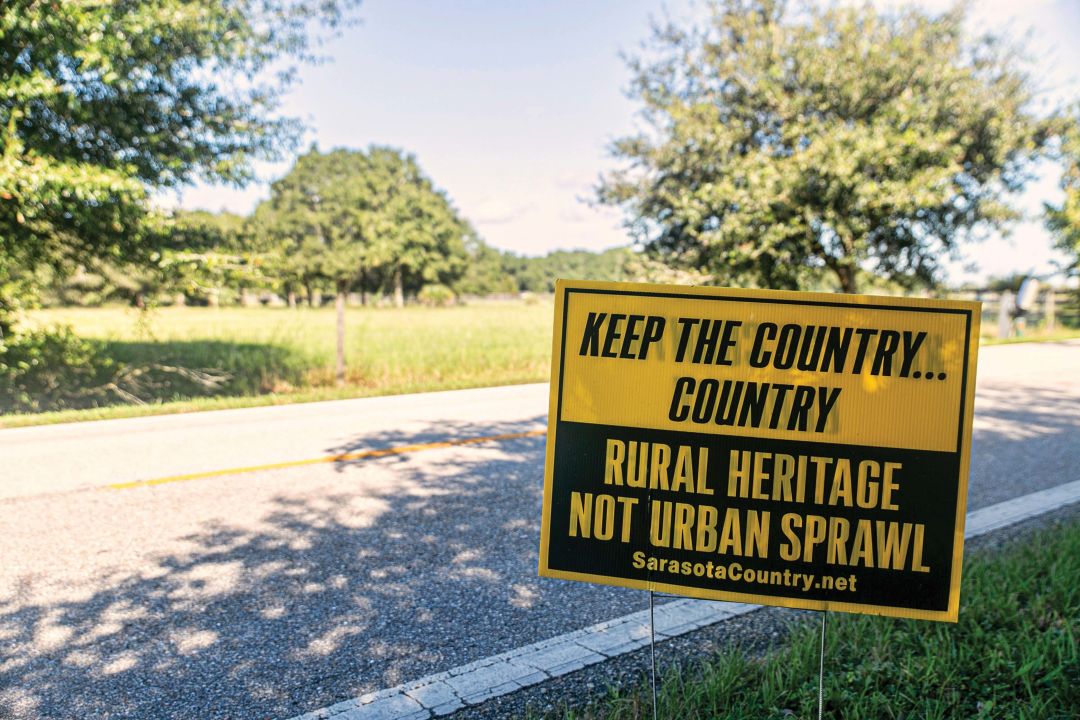 One of the Miakka Community Club’s signs.