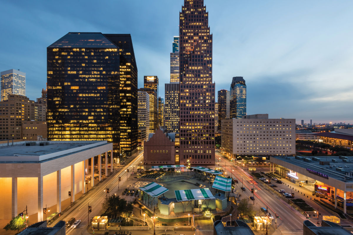 How Downtown Houston Went from Barren to Bustling.