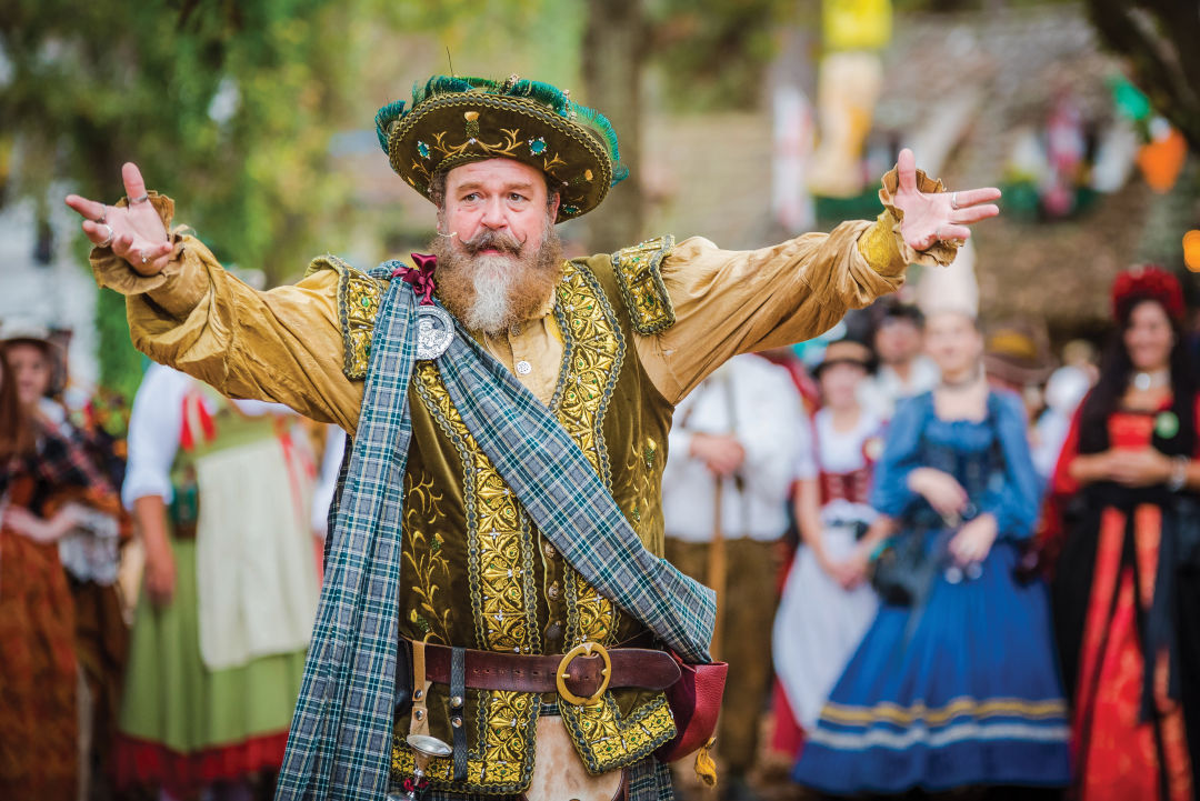 It's Good to Be (the RenFest) King Houstonia