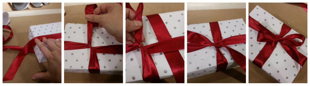 TIL gift wrapping isn't my strong suit. I even used double-sided tape
