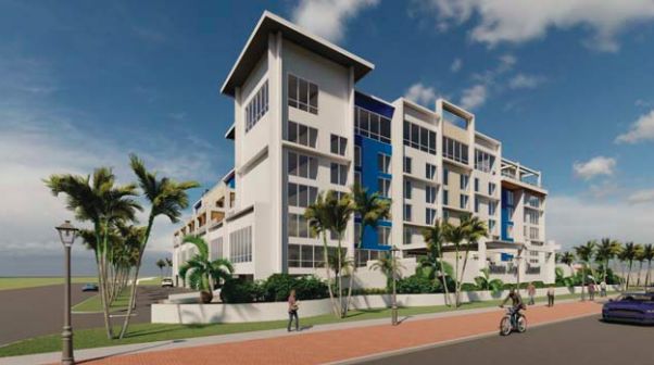 Siesta Key hotel rendering