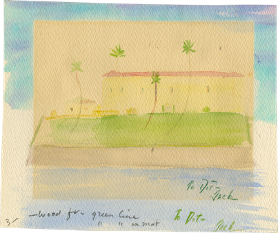 Watercolor painting by john f. kennedy wifxo0