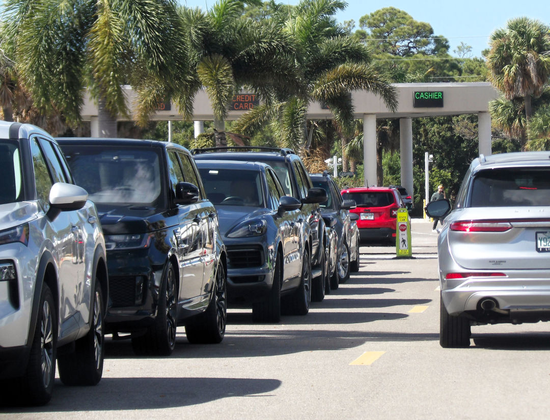 New trolley-bus service to and from SRQ Airport will hopefully alleviate parking pains as passenger counts continue to rise and the airport expands.