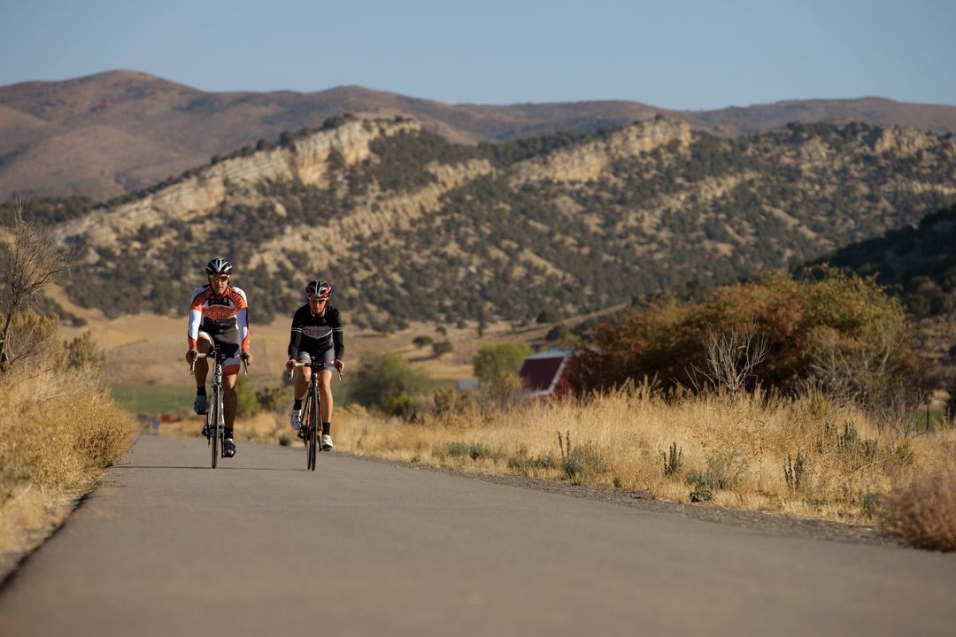 Park city summer 2013 coalville bicyclists 2 qvsla6