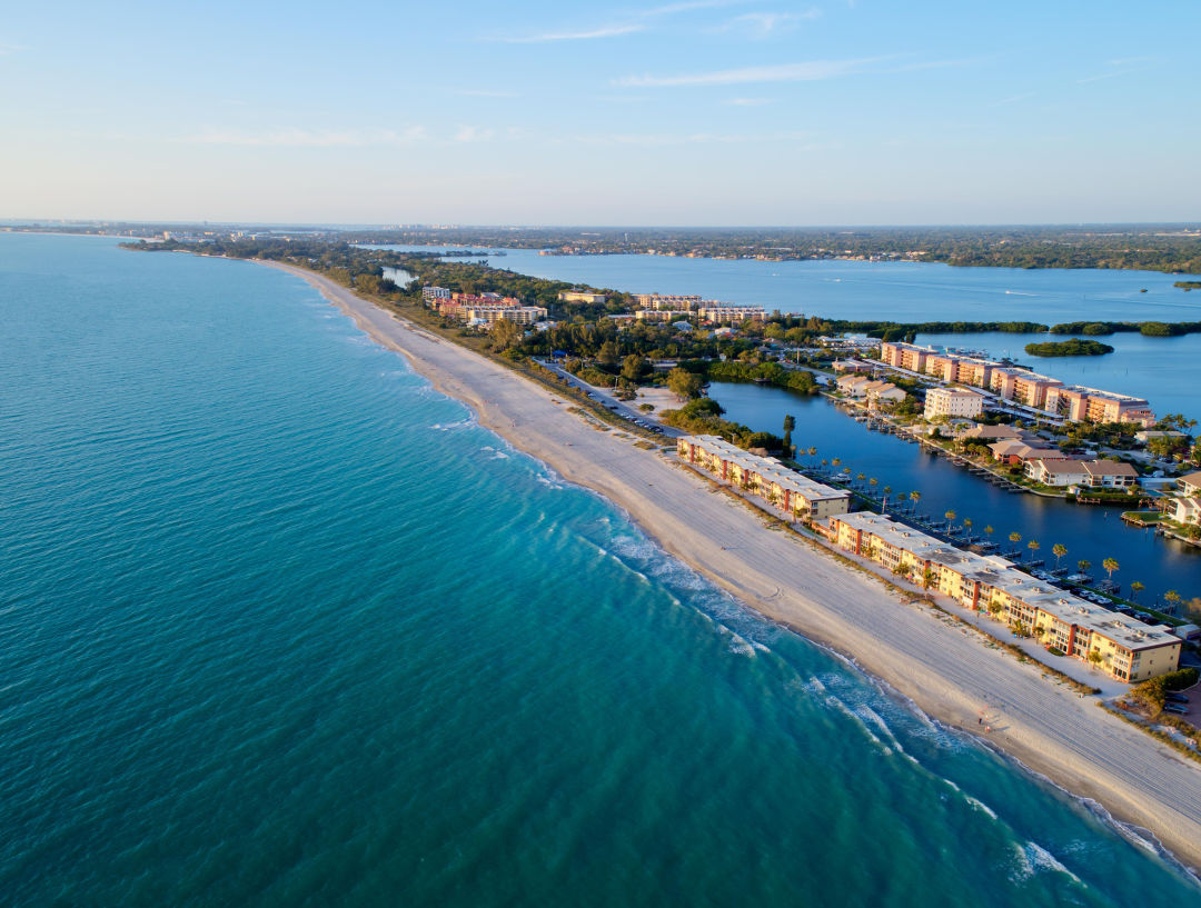 Elevated levels of red tide have been reported at area beaches, including Turtle Beach, pictured here.