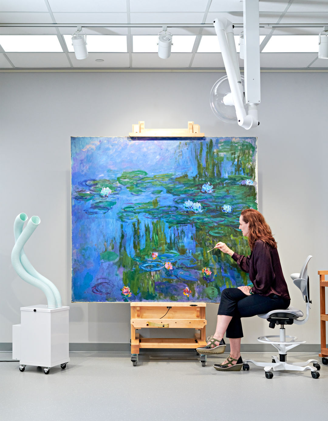 PAM-portland-art-museum-mpnet-restoration2_Jason-hill_zqg4nl Restoring Claude Monet’s ‘Water Lilies’ at the Portland Art Museum