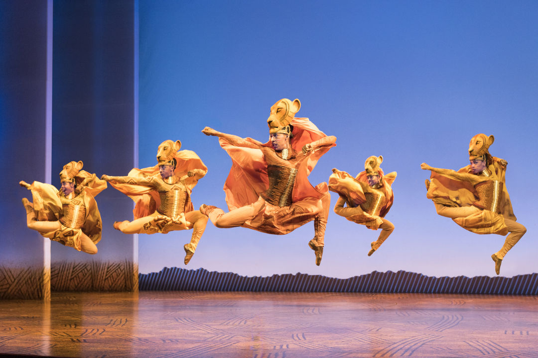 Lionesses dance in the lion king north american tour   disney. photo by deen van meer  umavsm