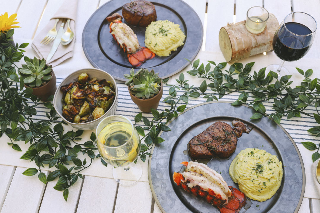 Surf and turf platters