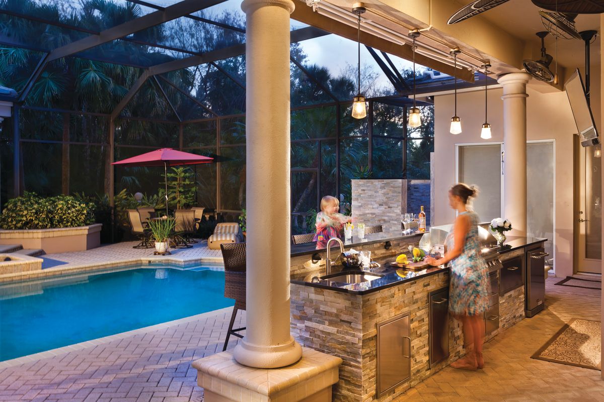 outdoor kitchen design sarasota