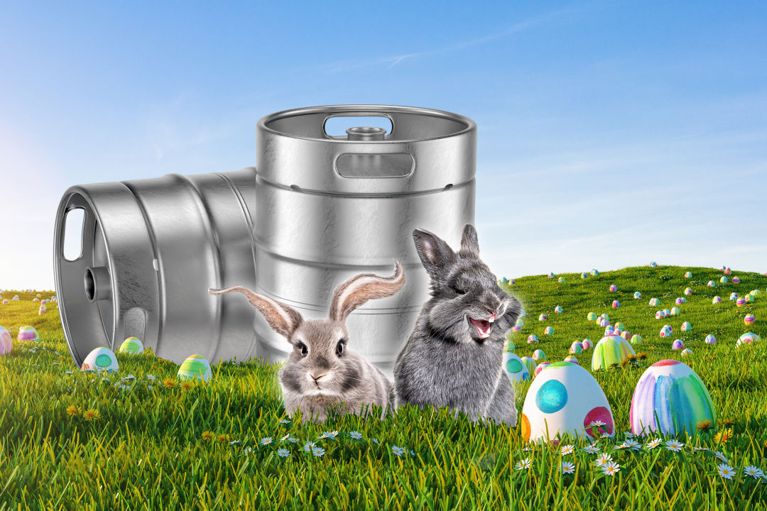 Join 99 Bottles' Easter (K)egg Hunt this month.