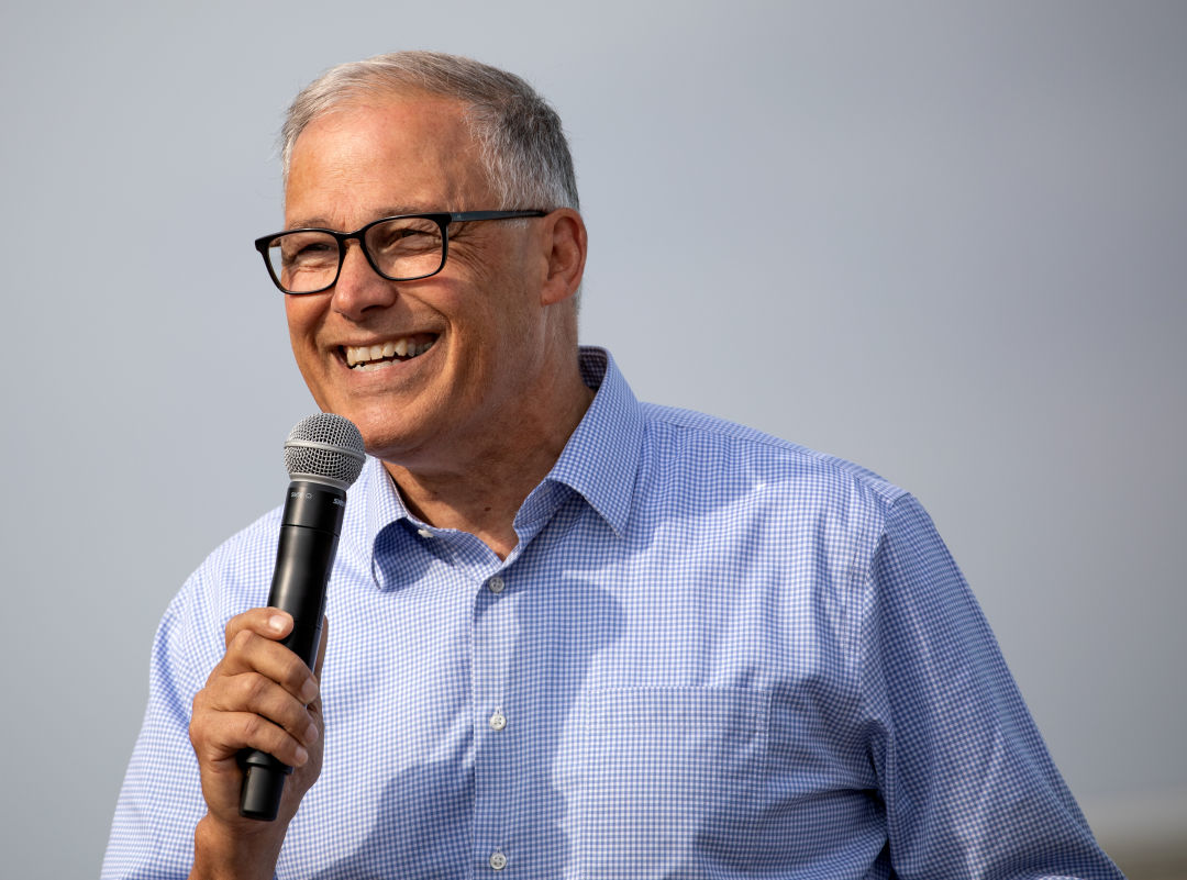 Jay Inslee smiling