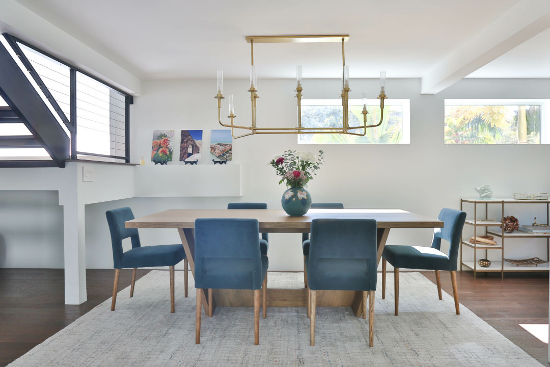 Eco-friendly furniture in a dining room