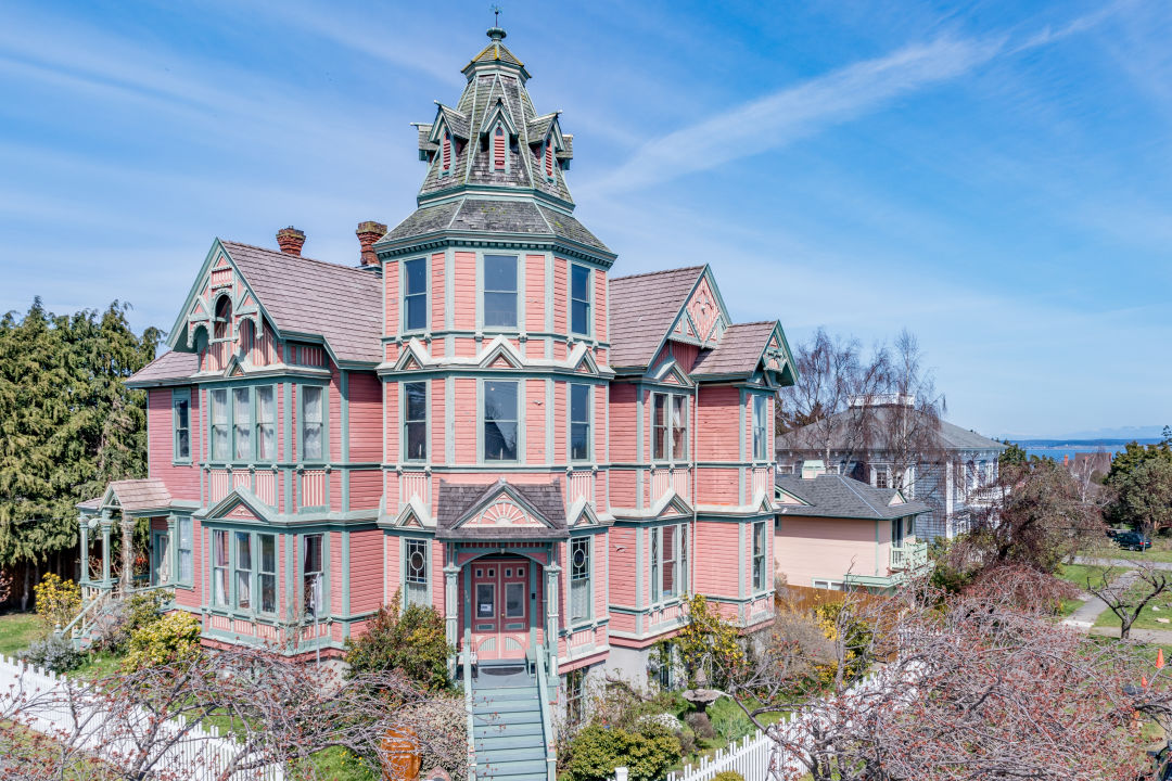 Property Watch: Fancy Pink Palace for Sale in Port Townsend | Seattle Met