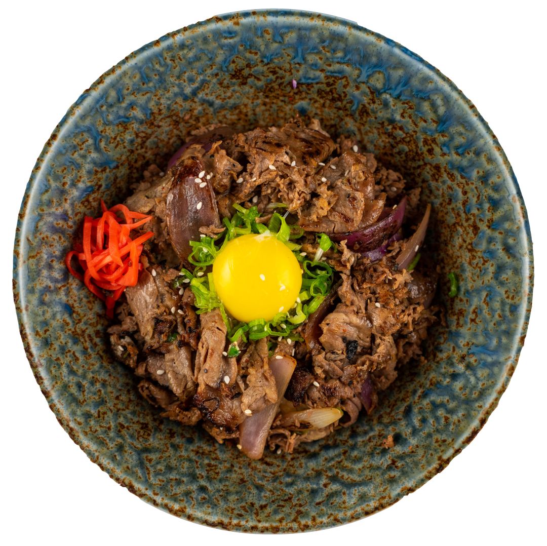 Gyudon White bowl from Click