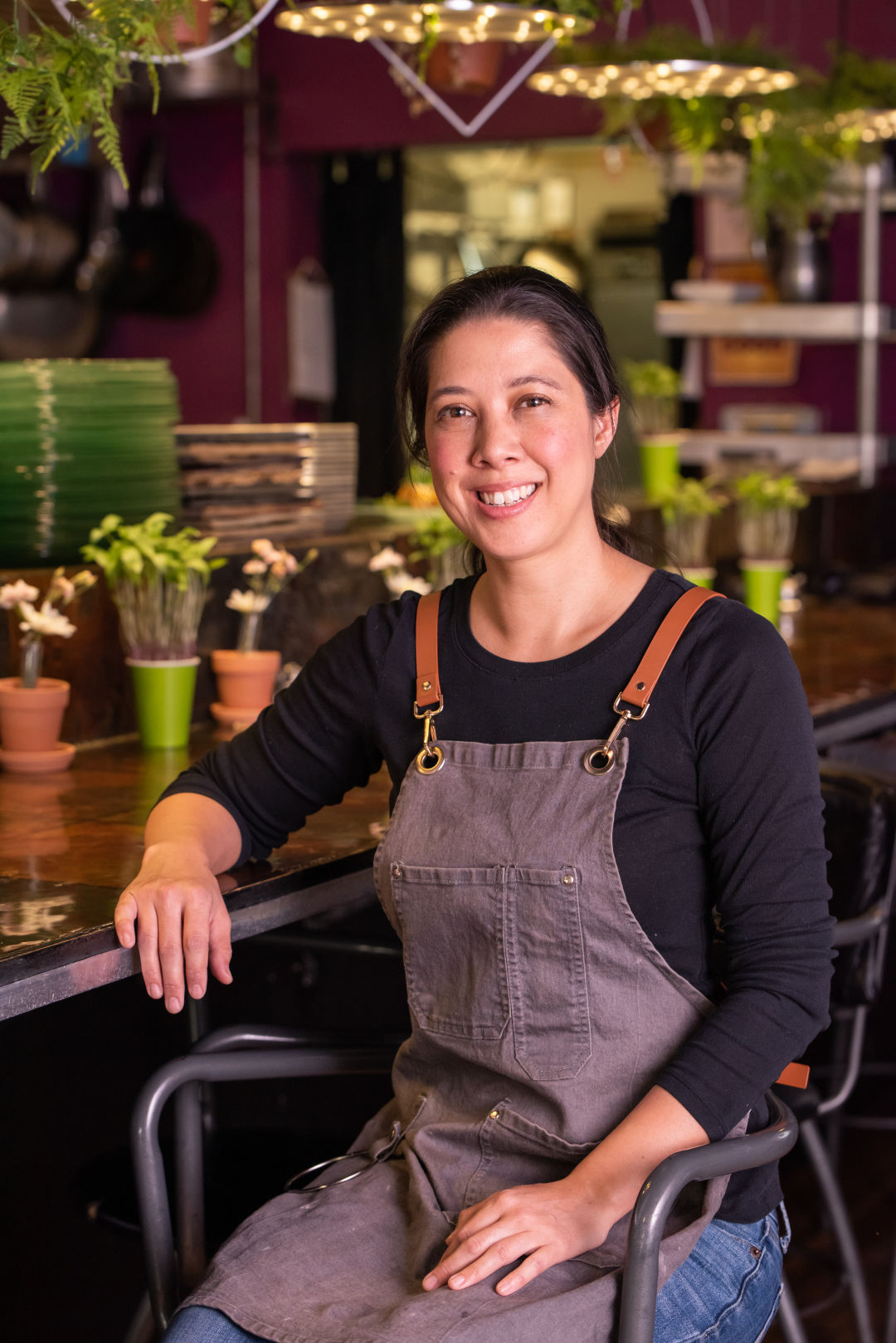 Chef Lan Bradeen at méLange.