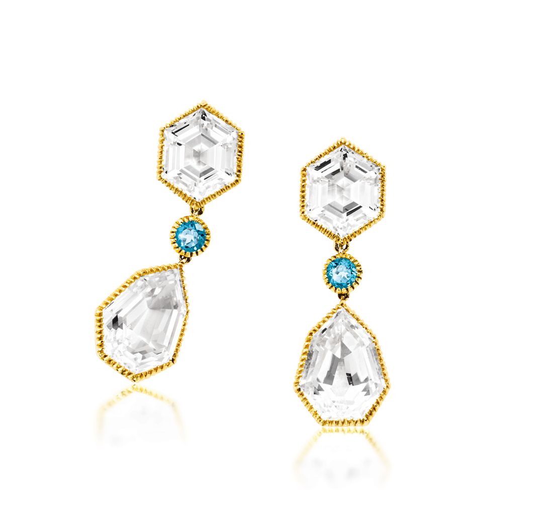 Byzantine earclips wht topaz blu topaz 04 gkovzp