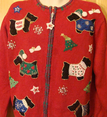 F2365a funny christmas sweaters large pallzz