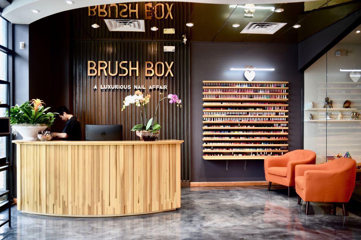 6. Industrial-Style Nail Salon Decor - wide 1