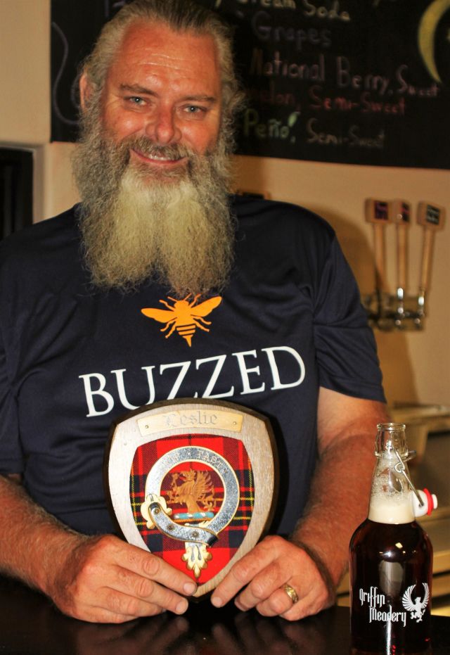 Griffin meadery bruce leslie head mead maker nk8ivc