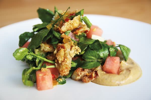 Fried chicken salad aviary wdn8mp