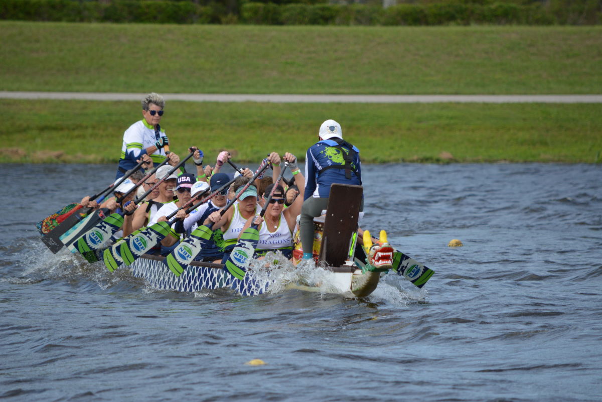 Dragon boat athletes to experience Florida, others here just for race