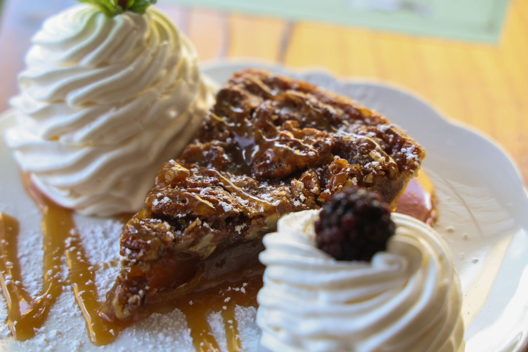 Bourbon pecan pie is a favorite at both Owen's locations