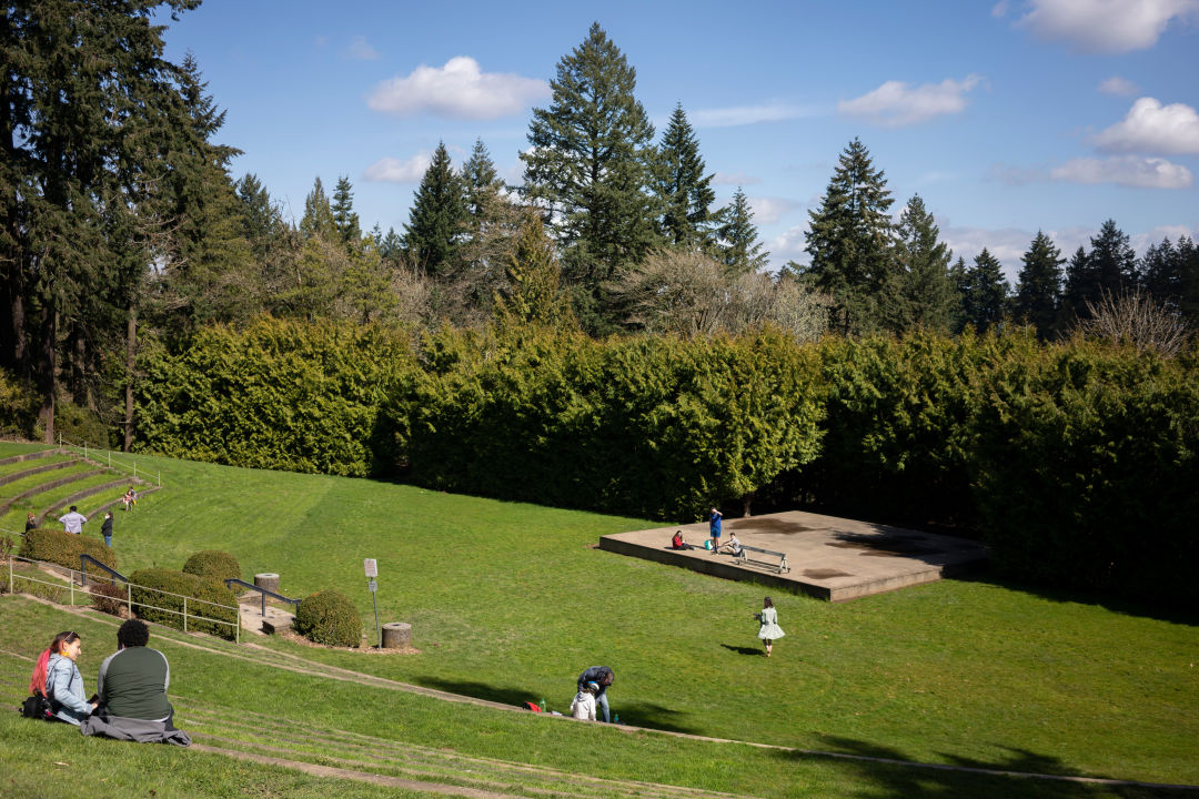 Rose Garden Concerts Portland Oregon Fasci Garden