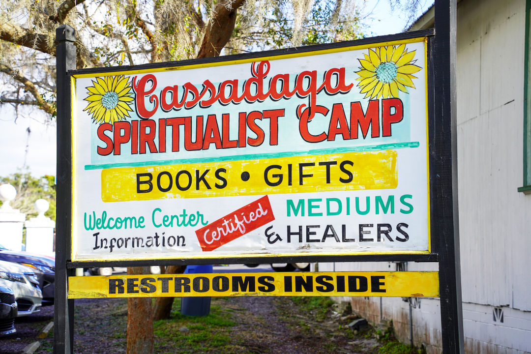 Cassadaga is known for its population of spiritual mediums and energy-reading psychics.