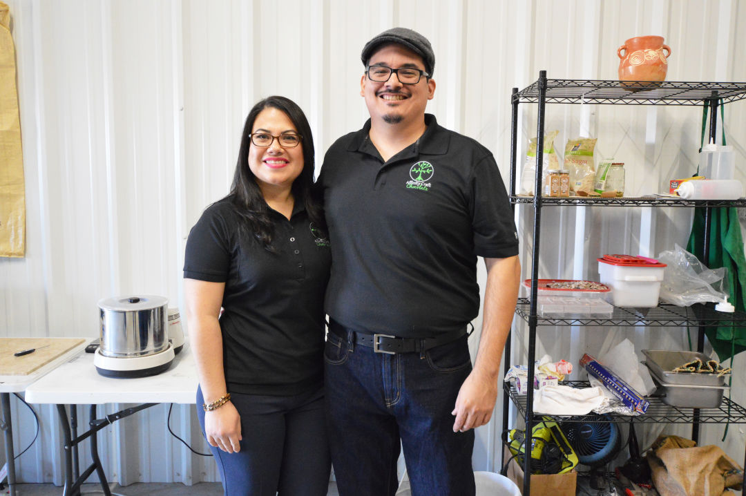 Dsc 1810 chris campbell and marisol bravo of affinity craft chocolate photo by ellie sharp sl6ycy